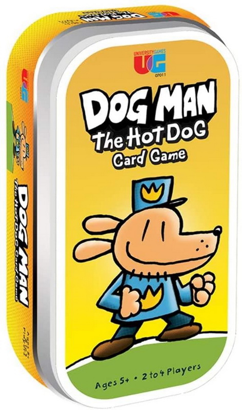 University Games进口代理批发 Dog Man 热狗纸牌游戏，2-4 名玩家