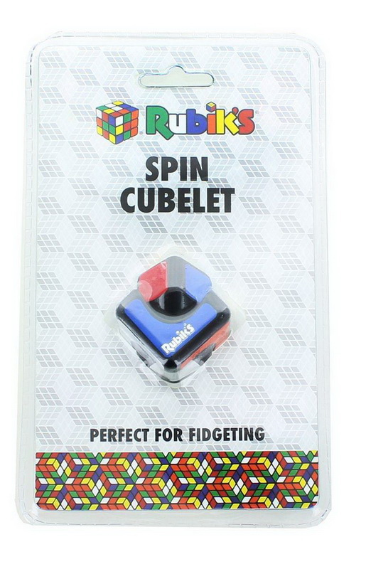 Xtreme Time进口代理批发 Xtreme Time Rubik's Spin Cubelet 2 英寸坐立不安玩具