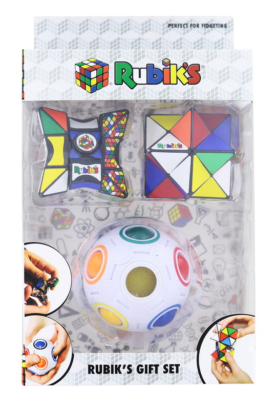 Xtreme Time进口代理批发 Xtreme Time XTT-RBK-SET-2005-C Rubiks 3 件套礼品套装 |魔星|彩虹球|旋转器