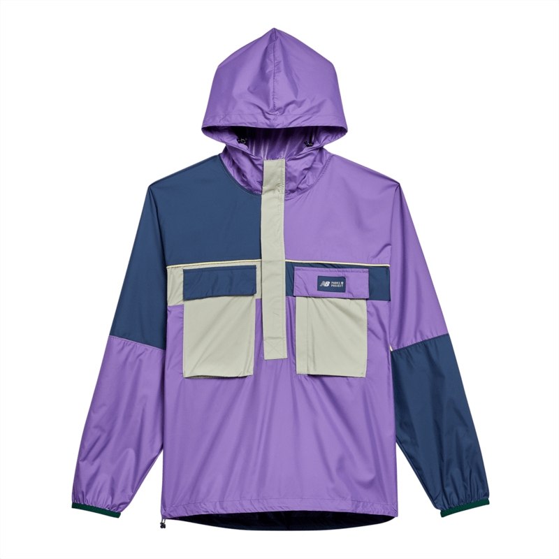 New Balance Men s Parks Project x Packable Anorak Jacket Purple Size S