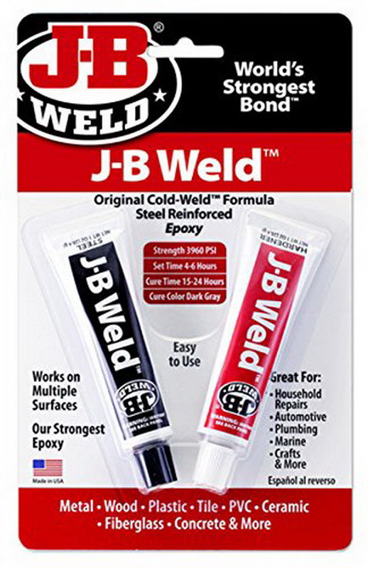 酷牌库|商品详情-J-B Weld进口代理批发8265S 原装冷焊钢增强环氧树脂 - 2 盎司。