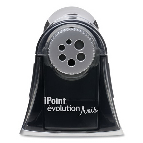 酷牌库|商品详情-Ipoint进口代理批发 Ipoint ACM15509 iPoint Evolution Axis 卷笔刀，交流供电，5 x 7.5 x 7.25，黑色/银色