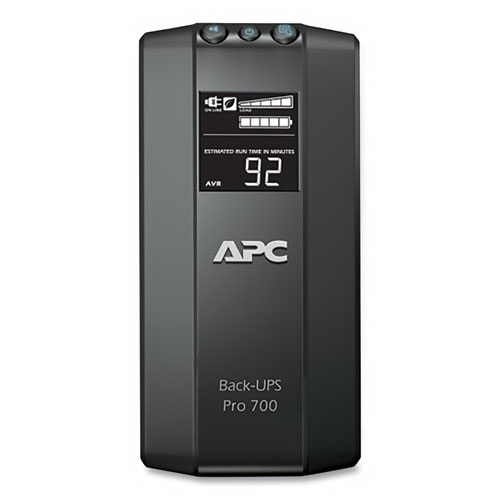 Apc进口代理批发 Apc APWBR700G BR700G Back-UPS Pro 700 电池备用系统，6 个插座，700 VA，355 J