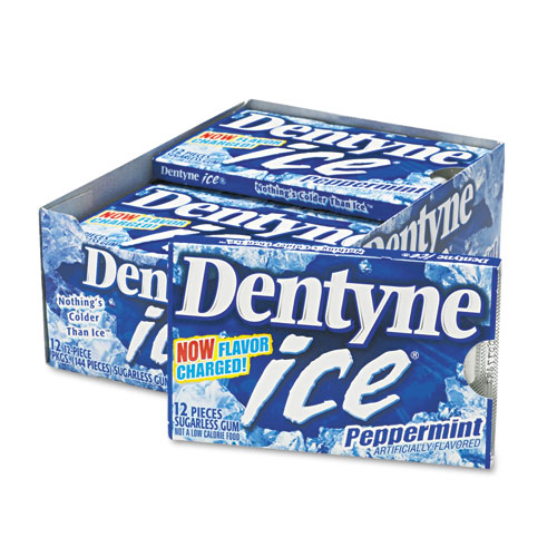 酷牌库|商品详情-Dentyne Ice进口代理批发 Dentyne Ice CDB3125400 无糖口香糖，薄荷味，16片/包，9包/盒