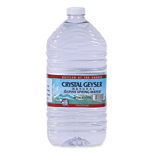 Crystal Geyser进口代理批发 水晶间歇泉 CGW12514CT 高山泉水，1 加仑瓶，6/箱