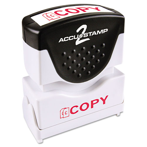 Accustamp进口代理批发 Accustamp COS035594 预墨快门印章，红色，复印件，1.63 x 0.5