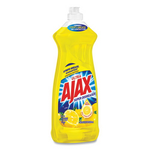 酷牌库|商品详情-Ajax进口代理批发 Ajax CPC44673 餐具洗涤剂，柠檬味，28 盎司瓶，9 件/箱