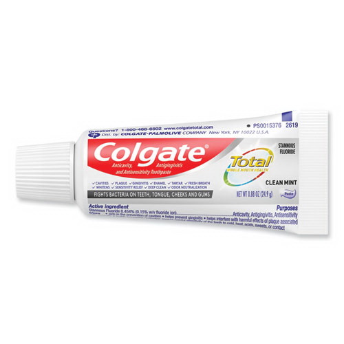 酷牌库|商品详情-Colgate进口代理批发 高露洁 CPC45986 全效牙膏，清凉薄荷味，0.88 盎司，24 支/箱