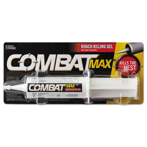 Combat进口代理批发 Combat DIA05455 Source Kill Max 蟑螂杀灭凝胶，2.1 盎司注射器，12 个/箱