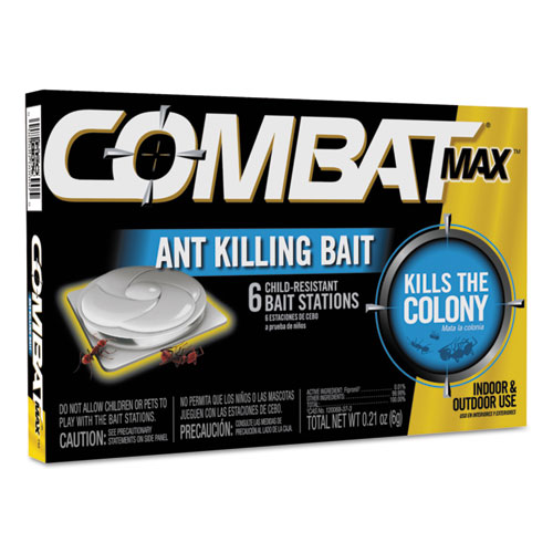 Combat进口代理批发 Combat DIA55901 Source Kill MAX 灭蚁诱饵，0.21 盎司，6/盒 12 盒/箱