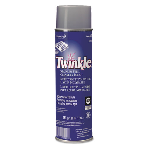 Twinkle进口代理批发 Twinkle DVO991224EA 不锈钢清洁剂和抛光剂，17 盎司气雾喷雾