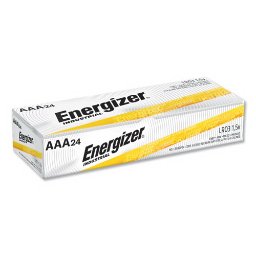 EVEREADY BATTERY进口代理批发 EVEREADY BATTERY EVEEN92 工业碱性 AAA 电池，1.5 V，24 节/盒