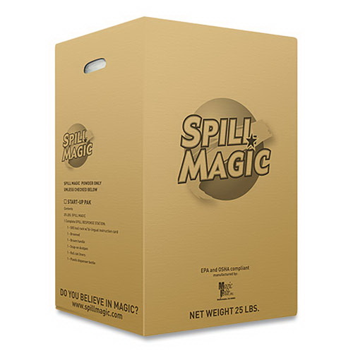 酷牌库|商品详情-Spill Magic进口代理批发 溢出魔法FAOSM103 吸附剂，25 磅盒装