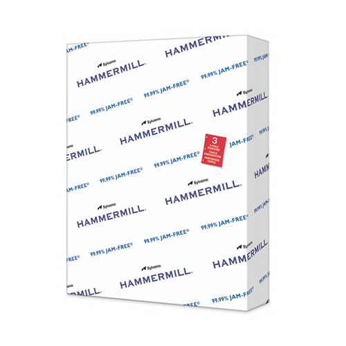 HAMMERMILL/HP EVERYDAY PAPERS进口代理批发 HAMMERMILL/HP 日常用纸 HAM105031 Copy Plus 打印纸，92 色亮色，3 孔，20 磅证券纸，8.5 x 11，白色，500/令