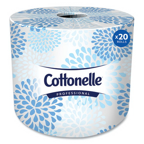 Cottonelle进口代理批发 Cottonelle KCC13135 2 层卫生纸，化粪池安全，白色，451 张/卷，20 卷/箱