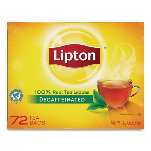 酷牌库|商品详情-Lipton进口代理批发 Lipton LIP290 茶袋，不含咖啡因，72 包/盒