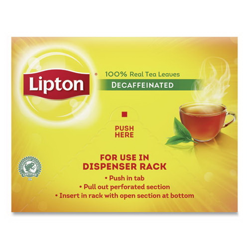 酷牌库|商品详情-Lipton进口代理批发 Lipton LIP290 茶袋，不含咖啡因，72 包/盒