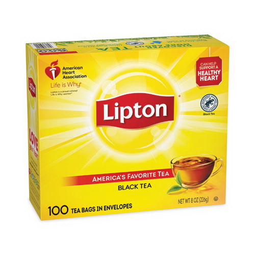 Lipton进口代理批发 Lipton LIP291 茶袋，黑色，100/盒