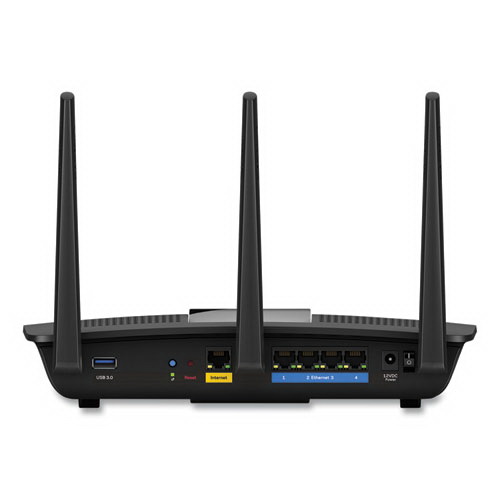 酷牌库|商品详情-LINKSYS进口代理批发 LINKSYS LNKEA7450 MAX-STREAM AC1900 MU-MIMO 千兆位 Wi-Fi 路由器，6 个端口，双频 2.4 GHz/5 GHz