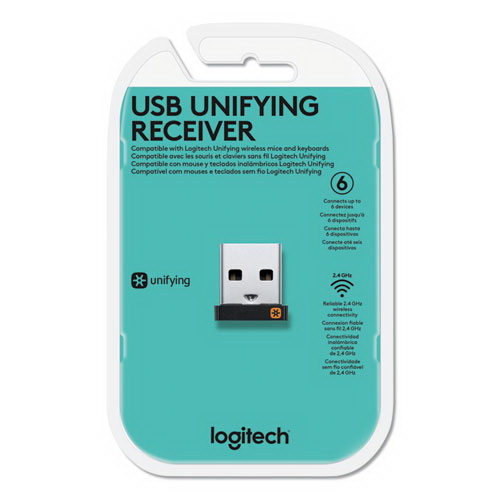 Logitech进口代理批发 罗技 LOG910005235 USB 统一接收器，黑色