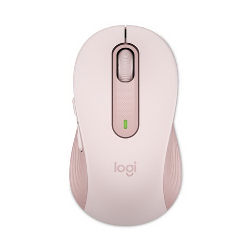 Logitech进口代理批发 罗技 LOG910006251 Signature M650 无线鼠标，中号，2.4 GHz 频率，33 英尺无线范围，右手使用，玫瑰色