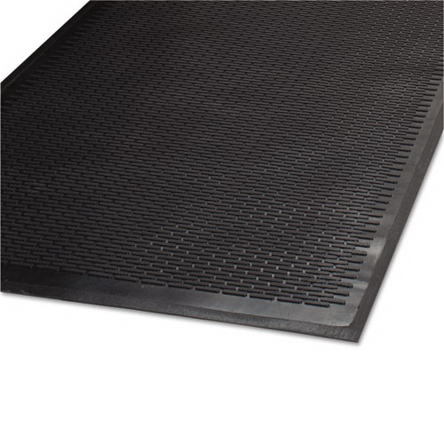 Millennium Mat进口代理批发 Millennium Mat MLL14030500 Clean Step 户外橡胶刮刀垫，聚丙烯，36 x 60，黑色