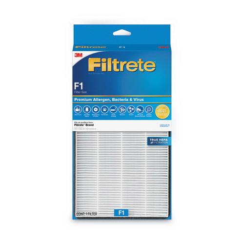 Filtrete进口代理批发 Filtrete MMMFAPFF1N4 高级真正 HEPA 室内空气净化器过滤器，7.3 x 13.86，4/箱