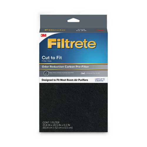 酷牌库|商品详情-Filtrete进口代理批发 Filtrete MMMFAPFUCTFN4 异味防御碳预过滤器，20.5 x 23.8，4/箱