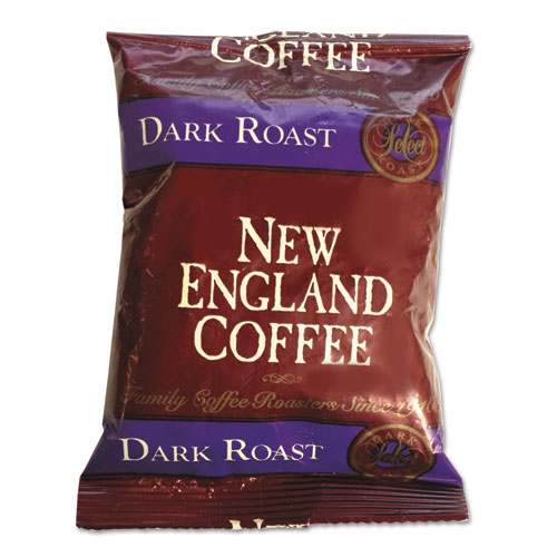 New England Coffee进口代理批发 新英格兰咖啡 NCF026190 咖啡份装，法式深度烘焙，2.5 盎司装，24/盒