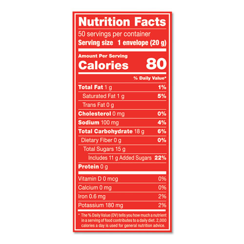 酷牌库|商品详情-Nestlé进口代理批发 Nestlé NES70060 热可可粉，黑巧克力，0.71 盎司，50/盒