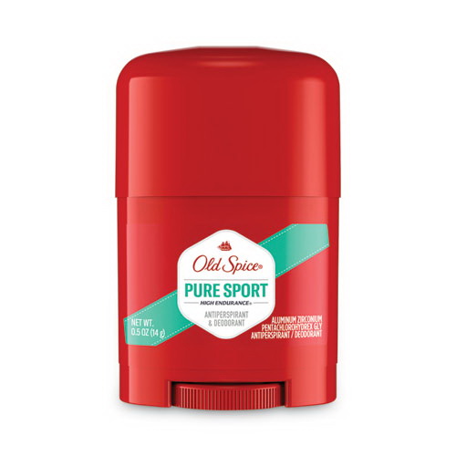 Old Spice进口代理批发 Old Spice PGC00162 高耐久性止汗除臭剂，纯运动型，0.5 盎司棒状，24 支/箱