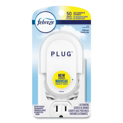 Febreze进口代理批发 Febreze PGC68232EA PLUG 空气清新器加热器，2.5" x 3" x 4"，灰白色