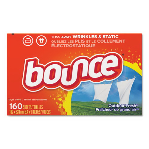 Bounce进口代理批发 Bounce PGC80168CT 织物柔顺剂片，户外清新，160 片/盒，6 盒/箱