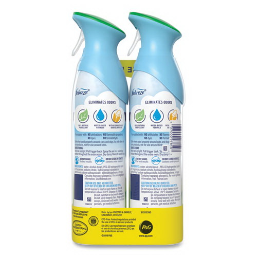 酷牌库|商品详情-Febreze进口代理批发 Febreze PGC97810PK AIR，Gain Original，8.8 盎司气雾喷雾，2/包