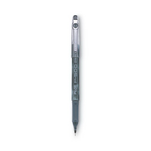 PILOT CORP. OF AMERICA进口代理批发 PILOT CORP. OF AMERICA PIL38600 Precise P-500 中性笔，棒状，超细 0.5 毫米，黑色墨水，黑色笔管，多支