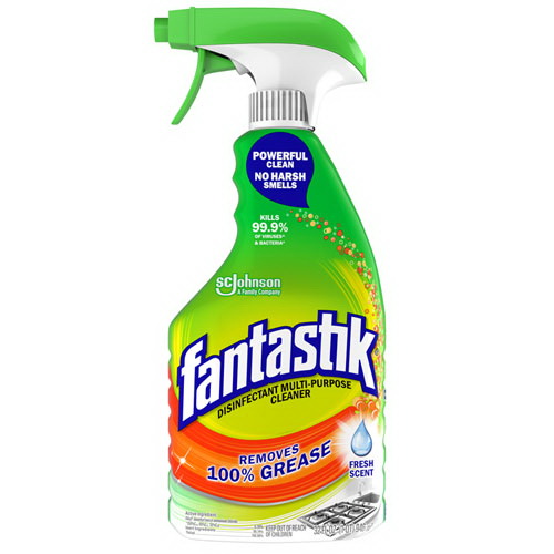 Fantastik进口代理批发 Fantastik SJN306387 消毒剂多用途清洁剂清新香味，32 盎司喷雾瓶，8 件/箱