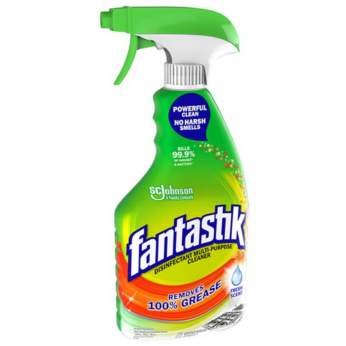 酷牌库|商品详情-Fantastik进口代理批发 Fantastik SJN306387 消毒剂多用途清洁剂清新香味，32 盎司喷雾瓶，8 件/箱