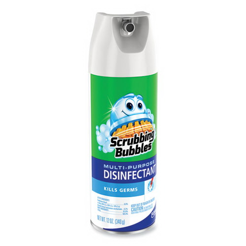 酷牌库|商品详情-Scrubbing Bubbles进口代理批发 擦洗泡泡 SJN613104 多用途消毒喷雾，12 盎司气溶胶喷雾，12 个/箱