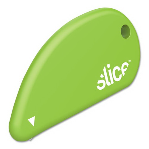 酷牌库|商品详情-slice进口代理批发 slice SLI00200 安全刀具，固定式，不可更换微型安全刀片，0.1 英寸陶瓷刀片，2.4 英寸塑料手柄，绿色