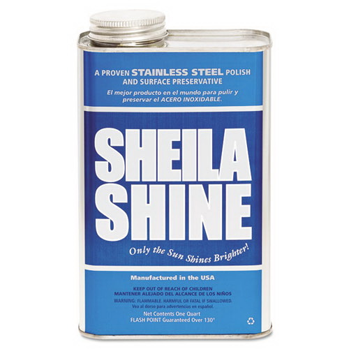 酷牌库|商品详情-Sheila Shine进口代理批发 Sheila Shine SSI4CT 不锈钢清洁剂和抛光剂，1 加仑罐装，4 件/箱