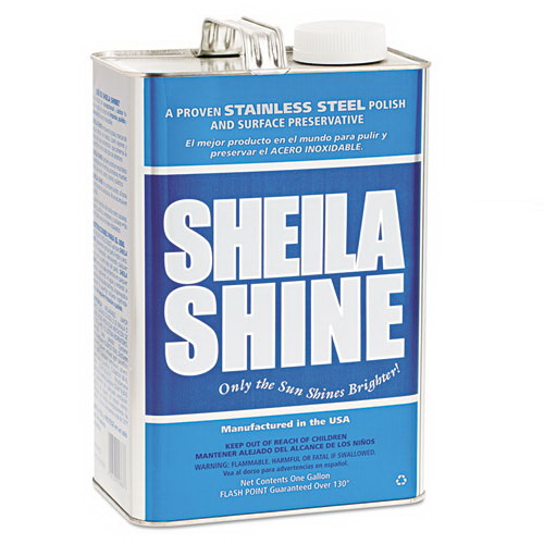 Sheila Shine进口代理批发 Sheila Shine SSI4EA 不锈钢清洁剂和抛光剂，1 加仑罐装