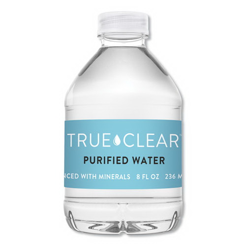 酷牌库|商品详情-True Clear进口代理批发 True Clear TCL8OZ24CT 纯净瓶装水，8 盎司瓶，24 瓶/箱