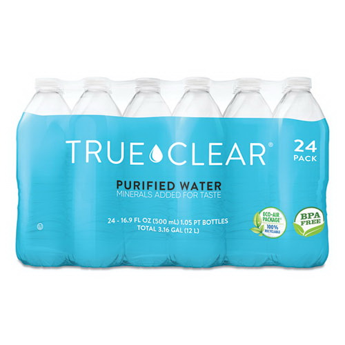 True Clear进口代理批发 True Clear TCLTRC05L24PLT 纯净瓶装水，16.9 盎司瓶，24 瓶/箱，84 箱/托盘