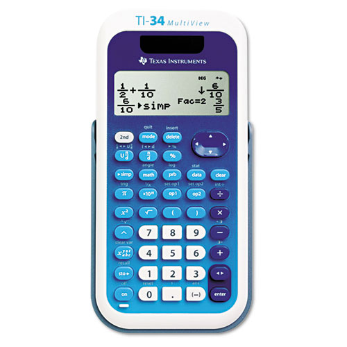 TEXAS INSTRUMENT进口代理批发 德州仪器 TEXTI34MULTIV TI-34 多视图科学计算器，16 位 LCD