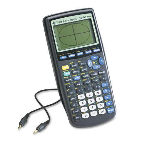 Texas Instruments进口代理批发 Texas Instruments TEXTI83PLUS TI-83Plus 可编程图形计算器，10 位 LCD