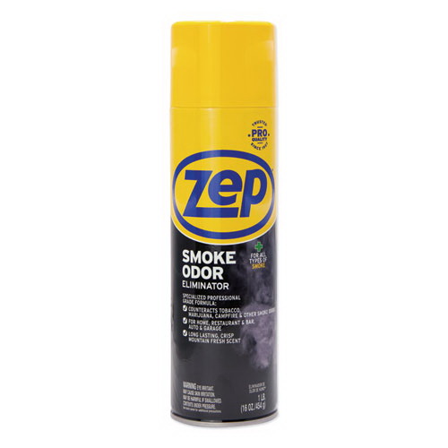 酷牌库|商品详情-Zep Commercial进口代理批发 Zep Commercial ZPEZUSOE16CT 烟雾除味剂，新鲜，16 盎司，12/箱