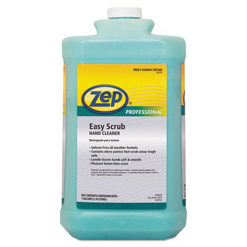 Zep Professional进口代理批发 Zep Professional ZPP1049469 工业洗手液，轻松磨砂，柠檬味，1 加仑瓶装，4 件/箱