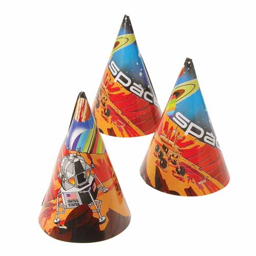 "LIVELY LADYBUGS"  Birthday Party Supplies CONE HATS 