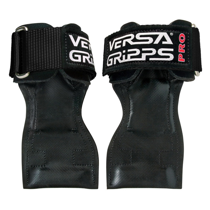 酷牌库|商品详情-Versa Gripps Pro进口代理批发，美国制造，用于举重替代品的腕带，最佳训练配件，黑色