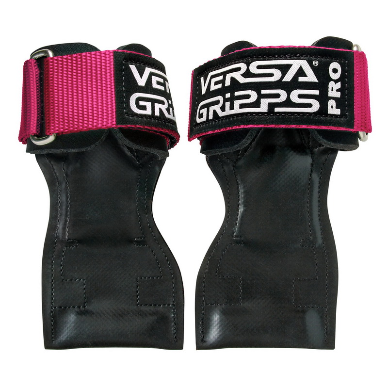 酷牌库|商品详情-Versa Gripps Pro进口代理批发，美国制造，用于举重替代品的腕带，最佳训练配件，粉红色